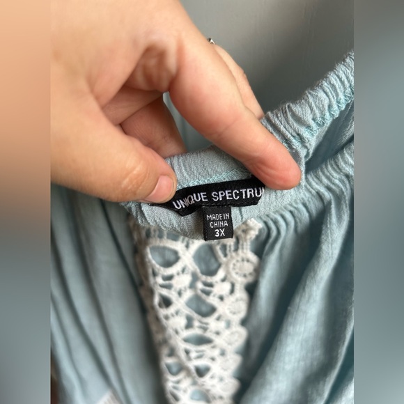 Unique Spectrum 3X Blouse - Picture 2 of 3